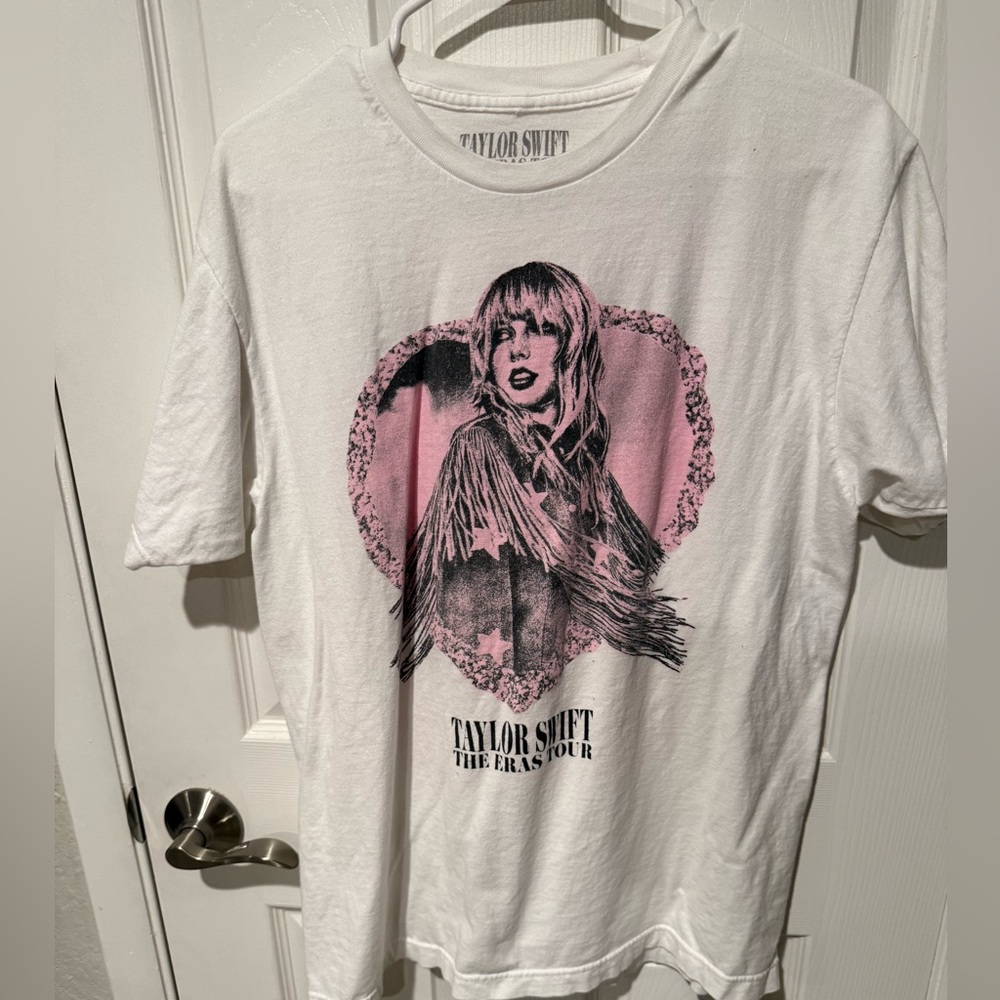 Taylor Swift The Eras Tour 2023 White T-Shirt sz large
